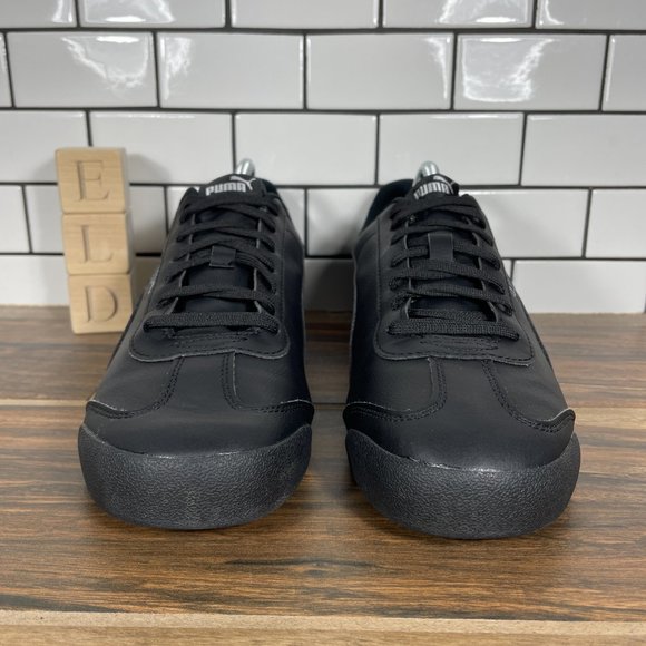 Puma Turino FSL Mens Sz 10.5 Shoes Black Low Top Athletic Trainers Sneakers main image 4
